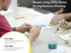 People Using Sticky Notes During Business Meeting Ppt PowerPoint Presentation Pictures Outfit PDF People Using Sticky Notes During Business Meeting Ppt PowerPoint Presentation Pictures Outfit PDF