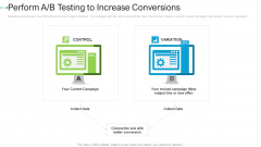 Perform A B Testing To Increase Conversions Internet Marketing Strategies To Grow Your Business Download PDF Perform A B Testing To Increase Conversions Internet Marketing Strategies To Grow Your Business Download PDF