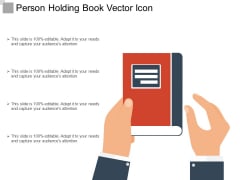 Person Holding Book Vector Icon Ppt PowerPoint Presentation Gallery Example PDF Person Holding Book Vector Icon Ppt PowerPoint Presentation Gallery Example PDF