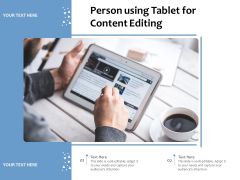 Person Using Tablet For Content Editing Ppt PowerPoint Presentation File Influencers PDF Person Using Tablet For Content Editing Ppt PowerPoint Presentation File Influencers PDF