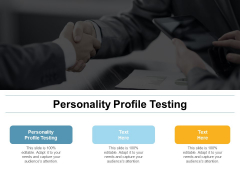 Personality Profile Testing Ppt PowerPoint Presentation Styles Infographics Cpb Personality Profile Testing Ppt PowerPoint Presentation Styles Infographics Cpb
