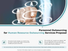 Personnel Outsourcing For Human Resource Outsourcing Services Proposal Professional PDF Personnel Outsourcing For Human Resource Outsourcing Services Proposal Professional PDF