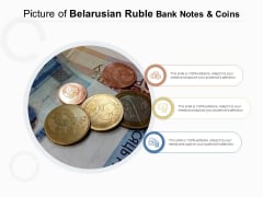 Picture Of Belarusian Ruble Bank Notes And Coins Ppt PowerPoint Presentation Show Visual Aids Picture Of Belarusian Ruble Bank Notes And Coins Ppt PowerPoint Presentation Show Visual Aids