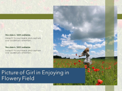 Picture Of Girl In Enjoying In Flowery Field Ppt PowerPoint Presentation Outline Background Images PDF Picture Of Girl In Enjoying In Flowery Field Ppt PowerPoint Presentation Outline Background Images PDF