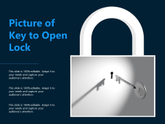 Picture Of Key To Open Lock Ppt PowerPoint Presentation Gallery Icon PDF Picture Of Key To Open Lock Ppt PowerPoint Presentation Gallery Icon PDF