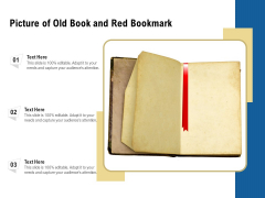 Picture Of Old Book And Red Bookmark Ppt PowerPoint Presentation File Vector PDF Picture Of Old Book And Red Bookmark Ppt PowerPoint Presentation File Vector PDF
