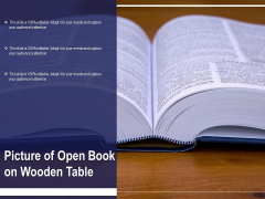 Picture Of Open Book On Wooden Table Ppt PowerPoint Presentation File Background Image PDF Picture Of Open Book On Wooden Table Ppt PowerPoint Presentation File Background Image PDF