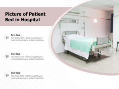 Picture Of Patient Bed In Hospital Ppt PowerPoint Presentation Infographic Template Mockup PDF Picture Of Patient Bed In Hospital Ppt PowerPoint Presentation Infographic Template Mockup PDF