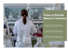 Picture Of Scientist Woman In Laboratory Ppt PowerPoint Presentation Infographic Template Design Ideas Picture Of Scientist Woman In Laboratory Ppt PowerPoint Presentation Infographic Template Design Ideas