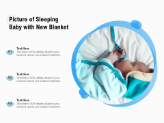 Picture Of Sleeping Baby With New Blanket Ppt PowerPoint Presentation Gallery Images PDF Picture Of Sleeping Baby With New Blanket Ppt PowerPoint Presentation Gallery Images PDF