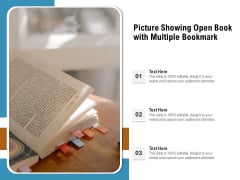 Picture Showing Open Book With Multiple Bookmark Ppt PowerPoint Presentation Gallery Tips PDF Picture Showing Open Book With Multiple Bookmark Ppt PowerPoint Presentation Gallery Tips PDF