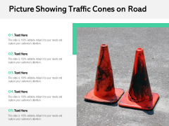 Picture Showing Traffic Cones On Road Ppt PowerPoint Presentation Infographics Background PDF Picture Showing Traffic Cones On Road Ppt PowerPoint Presentation Infographics Background PDF