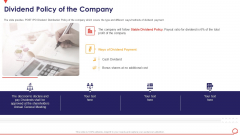 Pitch Book Capital Funding Deal IPO Pitchbook Dividend Policy Of The Company Topics PDF Pitch Book Capital Funding Deal IPO Pitchbook Dividend Policy Of The Company Topics PDF