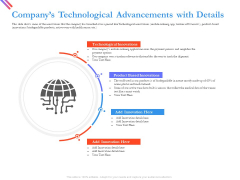 Pitch Deck For Fund Raising From Series C Funding Companys Technological Advancements With Details Summary PDF Pitch Deck For Fund Raising From Series C Funding Companys Technological Advancements With Details Summary PDF