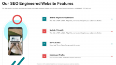 Pitch Deck For Seed Funding Our Seo Engineered Website Features Rules PDF Pitch Deck For Seed Funding Our Seo Engineered Website Features Rules PDF
