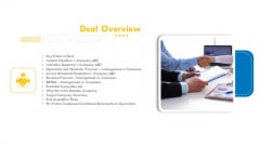 Pitch Deck For Venture Selling Trade Deal Overview Topics PDF Pitch Deck For Venture Selling Trade Deal Overview Topics PDF