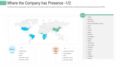 Pitch Presentation Raise Money Spot Market Where The Company Has Presence Brazil Brochure PDF Pitch Presentation Raise Money Spot Market Where The Company Has Presence Brazil Brochure PDF