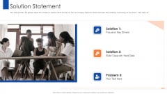 Pitching For Advisory Services Solution Statement Slides PDF Pitching For Advisory Services Solution Statement Slides PDF