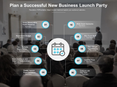 Plan A Successful New Business Launch Party Ppt PowerPoint Presentation Model Shapes Plan A Successful New Business Launch Party Ppt PowerPoint Presentation Model Shapes
