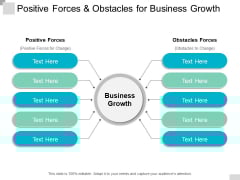 Positive Forces And Obstacles For Business Growth Ppt PowerPoint Presentation Slides Professional Positive Forces And Obstacles For Business Growth Ppt PowerPoint Presentation Slides Professional