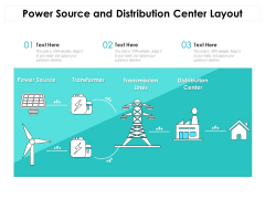 Power Source And Distribution Center Layout Ppt PowerPoint Presentation Inspiration Backgrounds PDF