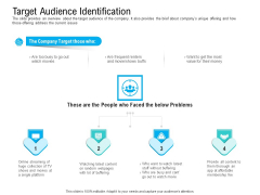 Pre Seed Funding Pitch Deck Target Audience Identification Ppt File Elements PDF Pre Seed Funding Pitch Deck Target Audience Identification Ppt File Elements PDF