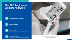 Pre Series A New Venture Financing Pitch Deck Our SEO Engineered Website Features Guidelines PDF Pre Series A New Venture Financing Pitch Deck Our SEO Engineered Website Features Guidelines PDF