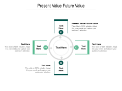 Present Value Future Value Ppt PowerPoint Presentation Infographic Template Slideshow Cpb Pdf