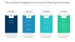 Price Analysis Infographics For Financial Planning And Analysis Ppt Styles Information PDF