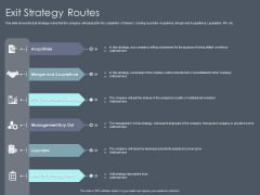 Private Equity Fund Pitch Deck To Raise Series C Funding Exit Strategy Routes Download PDF Private Equity Fund Pitch Deck To Raise Series C Funding Exit Strategy Routes Download PDF