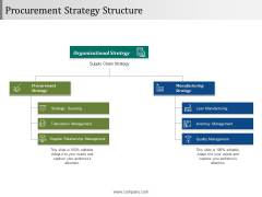 Procurement Strategy Structure Ppt PowerPoint Presentation Pictures Outline
