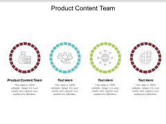 Product Content Team Ppt PowerPoint Presentation Layouts Inspiration Cpb