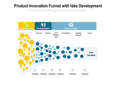 Product Innovation Funnel With Idea Development Ppt PowerPoint Presentation Summary Portrait PDF Product Innovation Funnel With Idea Development Ppt PowerPoint Presentation Summary Portrait PDF