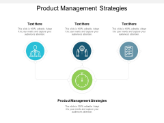 Product Management Strategies Ppt PowerPoint Presentation Professional Example Introduction Cpb