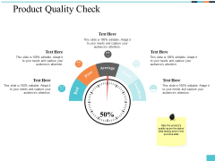 Product Quality Check Ppt PowerPoint Presentation Model Microsoft