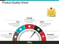 Product Quality Check Ppt PowerPoint Presentation Portfolio Example
