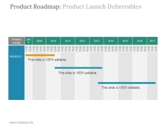 product roadmap slide