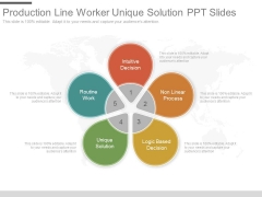 Production Line Worker Unique Solution Ppt Slides Production Line Worker Unique Solution Ppt Slides