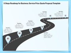 Professional Quotation Estimation Solutions 6 Steps Roadmap For Business Service Price Quote Proposal Background PDF Professional Quotation Estimation Solutions 6 Steps Roadmap For Business Service Price Quote Proposal Background PDF