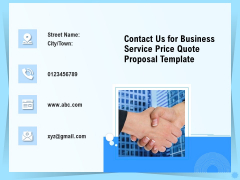 Professional Quotation Estimation Solutions Contact Us For Business Service Price Quote Proposal Portrait PDF Professional Quotation Estimation Solutions Contact Us For Business Service Price Quote Proposal Portrait PDF