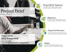 Project Brief Ppt PowerPoint Presentation Inspiration Example File