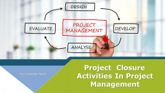 project closure powerpoint templates slides and graphics project closure report template ppt