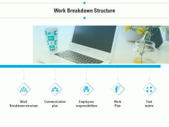 Project Deliverables Outline Work Breakdown Structure Ppt Portfolio Introduction PDF
