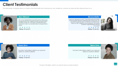 Project Development Expert IT Client Testimonials Ppt PowerPoint Presentation Gallery Background PDF Project Development Expert IT Client Testimonials Ppt PowerPoint Presentation Gallery Background PDF