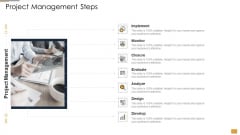 Project Ideation And Administration Project Management Steps Ppt Gallery Microsoft PDF Project Ideation And Administration Project Management Steps Ppt Gallery Microsoft PDF