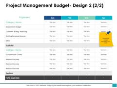 Project Management Budget Design Marketing Ppt PowerPoint Presentation Pictures Ideas Project Management Budget Design Marketing Ppt PowerPoint Presentation Pictures Ideas