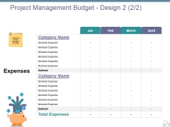 Project Management Budget Design Template 3 Ppt PowerPoint Presentation Summary Slide Project Management Budget Design Template 3 Ppt PowerPoint Presentation Summary Slide