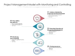 Project Management Model With Monitoring And Controlling Ppt PowerPoint Presentation Gallery Inspiration PDF Project Management Model With Monitoring And Controlling Ppt PowerPoint Presentation Gallery Inspiration PDF