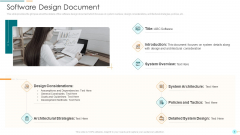 Project Management Professional Documentation Requirements IT Software Design Document Information PDF