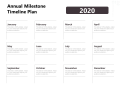 Project Management Timeline Annual Milestone Timeline Plan Ppt Inspiration Clipart Images PDF Project Management Timeline Annual Milestone Timeline Plan Ppt Inspiration Clipart Images PDF